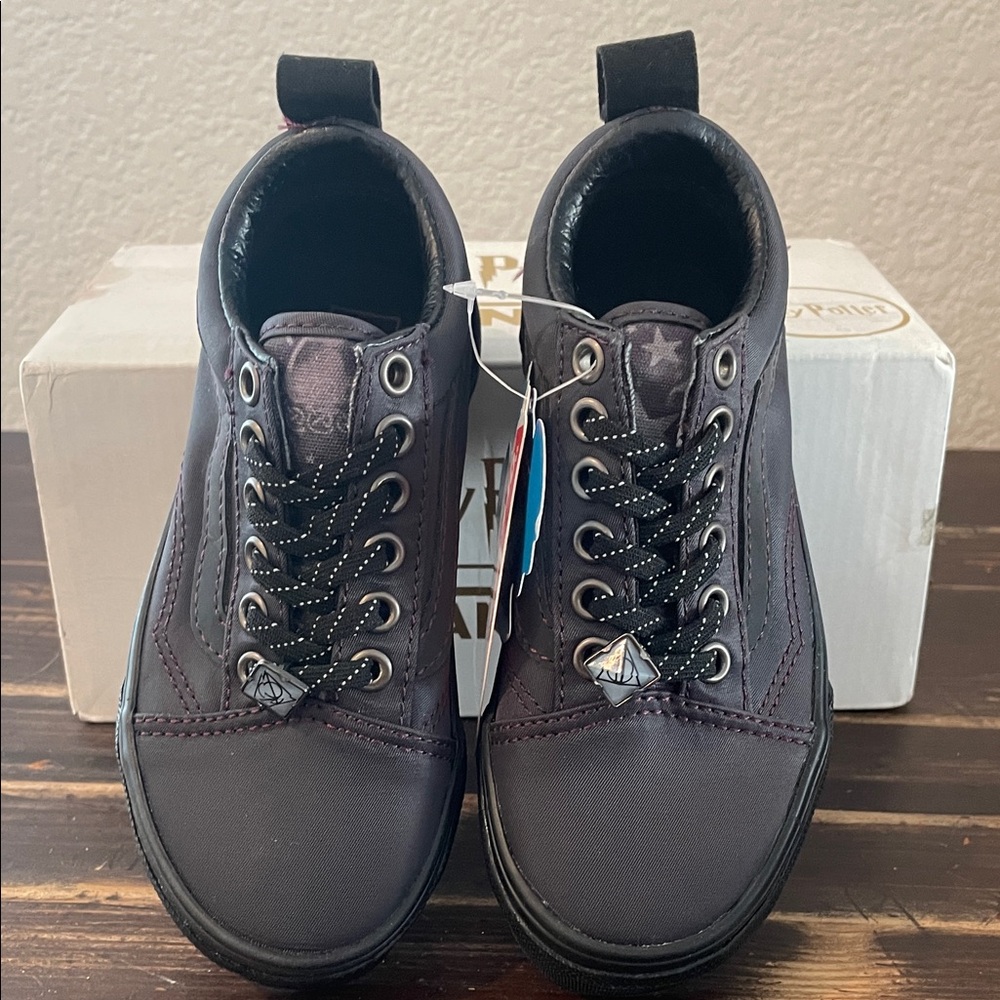Vans Harry Potter old skool elastic Deathly Hallows Black Sneakers - Picture 2 of 7